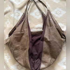 HOBO  International Genuine Leather Shoulder Bag